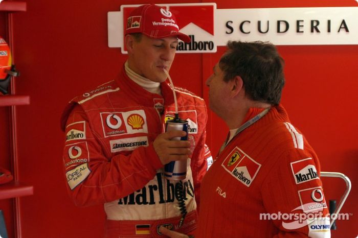 Michael Schumacher y Jean Todt