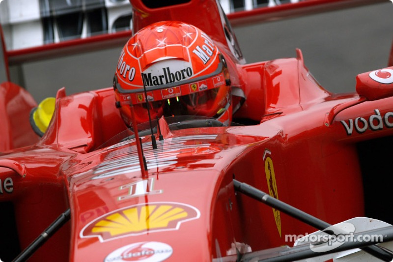 61. 2004 GP de Alemania, Ferrari F2004