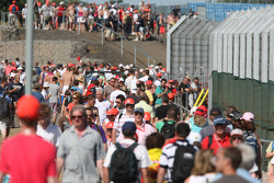 La foule à Silverstone