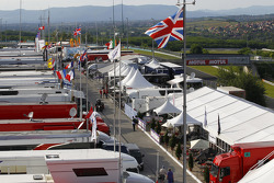 Hungaroring paddock