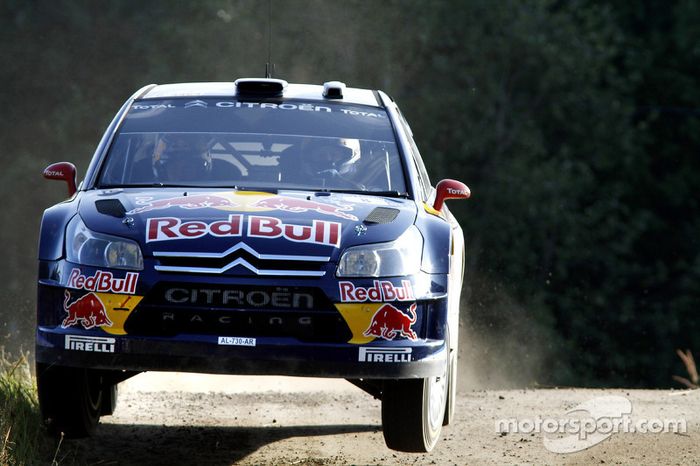 Auto Citroën C4 WRC de Kimi Raikkonen y Kaj Lindstrom Citroën Junior Team