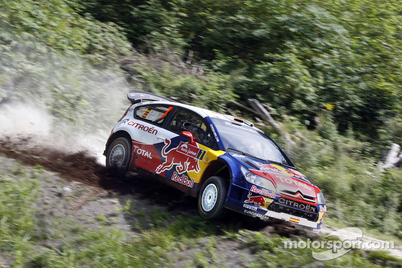 Daniel Sordo en Marc Marti, Citroën C4 Citroën Total World Rally Team