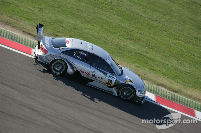 Miguel Molina, Audi Sport Rookie Team Abt, en 2010
