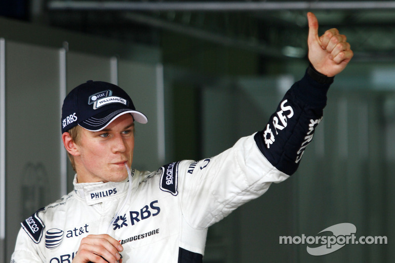 Pole winner Nico Hulkenberg, Williams F1 Team