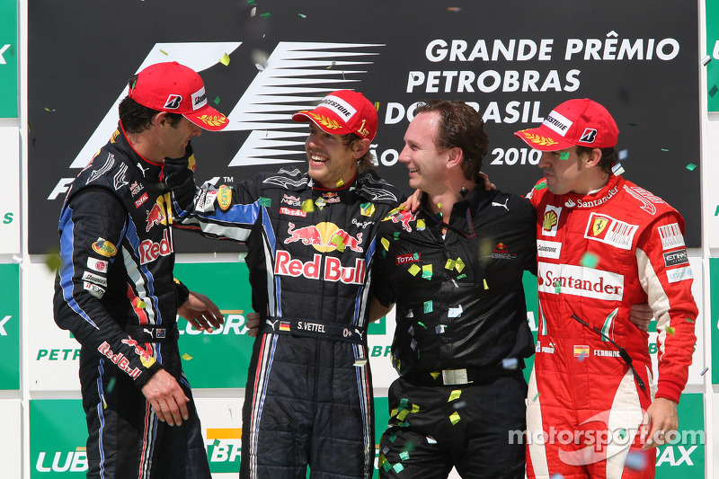 Fernando Alonso, 3º en el GP de Brasil 2010