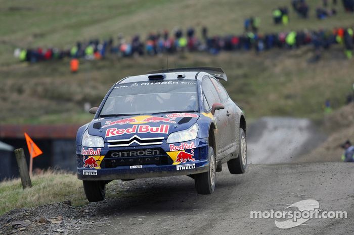Auto Citroën C4 WRC de Kimi Raikkonen y Kaj Lindstrom Citroën Junior Team