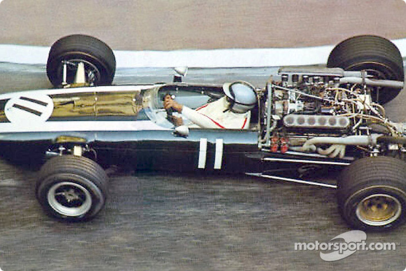 Pedro Rodríguez in een Cooper-Maserati