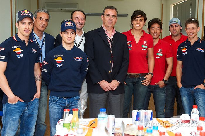 Dani Pedrosa, Casey Stoner, Andrea Dovizioso y Marc Márquez