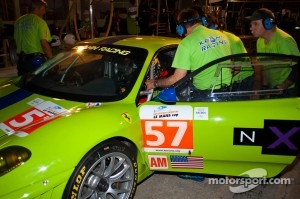 #57 Krohn Racing Ferrari F430: Tracy Krohn, Nic Jonsson, Michele Rugolo