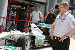 Ross Brawn, director de equipo, Mercedes GP