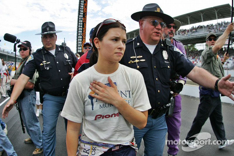 Danica Patrick nach dem Rennen