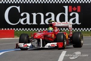 Felipe Massa, Scuderia Ferrari at 2011 Canadian GP