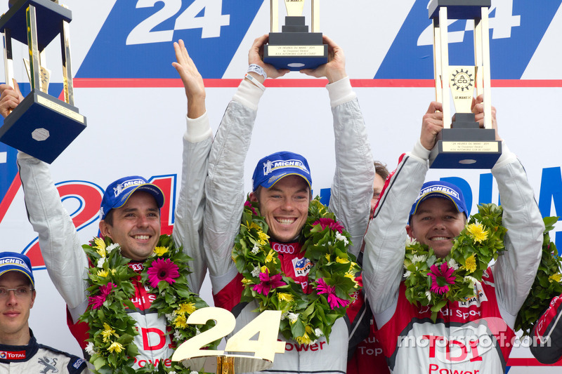2011: Marcel Fässler, André Lotterer, Benoit Tréluyer