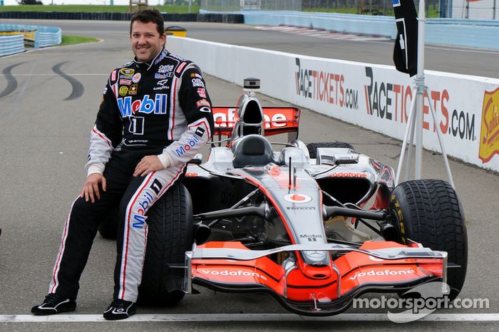 Tony Stewart com a McLaren