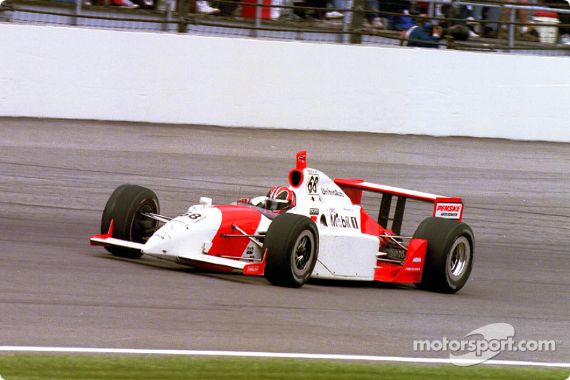 Race winner Helio Castroneves