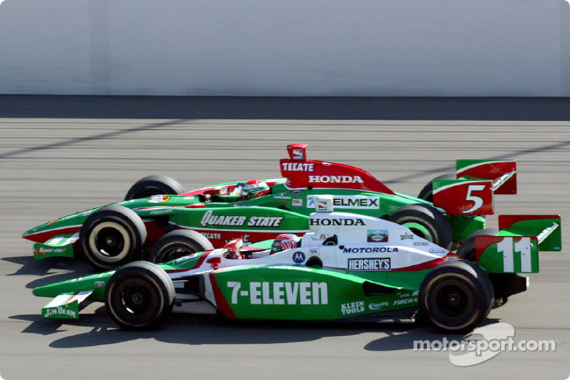 Adrian Fernández y Tony Kanaan