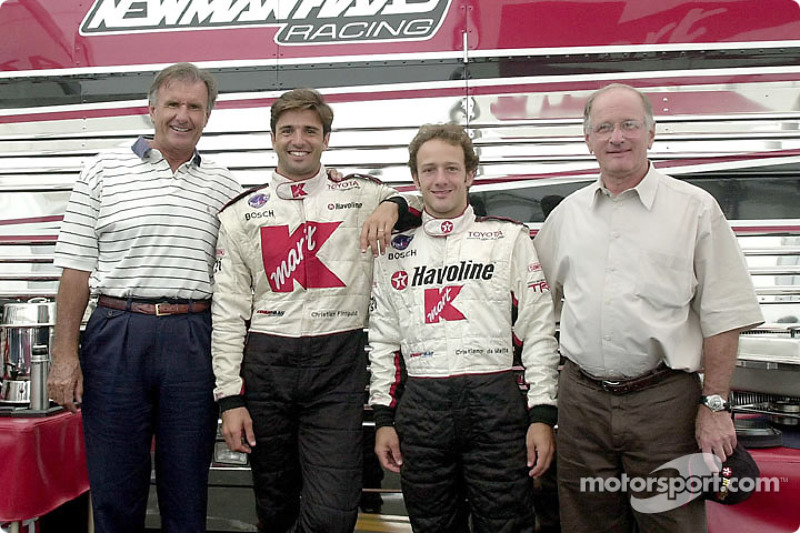 Fathers and sons: Wilson Fittipaldi, Christian Fittipaldi, Cristiano da Matta and Antonio da Matta