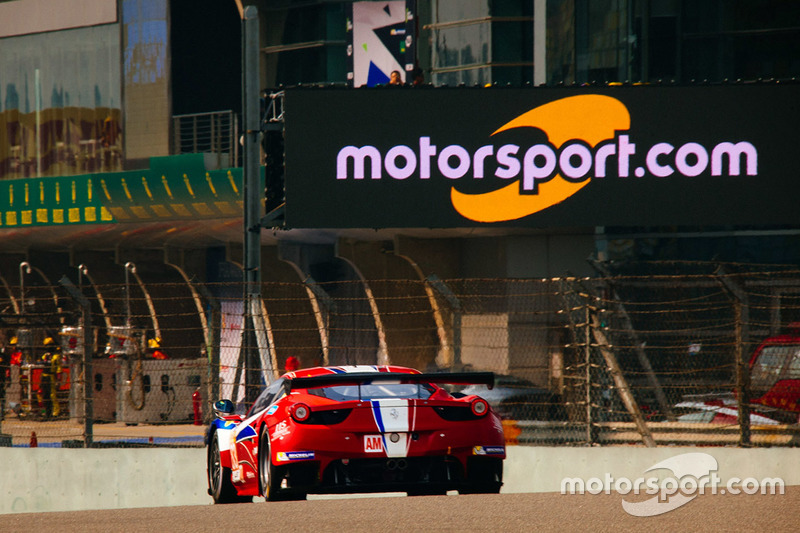 2. LMGTE-Am: #83 AF Corse, Ferrari 458 Italia