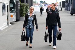 Corina Schumacher, Corinna, Wife of Michael Schumacher, Michael Schumacher, Mercedes GP F1 Team