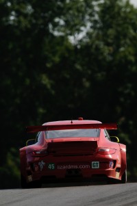 #45 Flying Lizard Motorsports Porsche 911 GT3 RSR: Jorg Bergmeister, Patrick Long