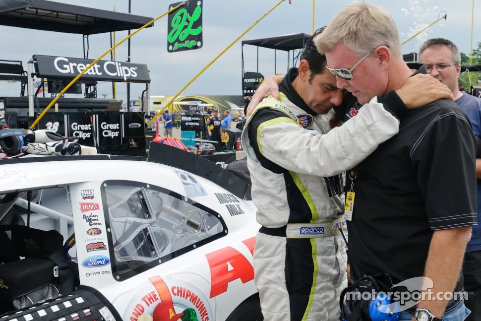 Tomy Drissi with car owner Rick Ware