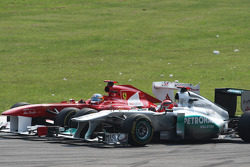 Michael Schumacher, Mercedes GP F1 Team, Fernando Alonso, Scuderia Ferrari