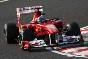 A few excursions for Ferrari, but Alonso took 5th place