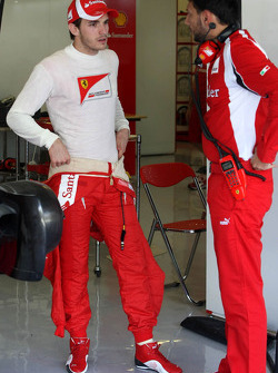 Jules Bianchi, piloto de testes da Scuderia Ferrari