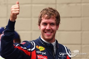 Sebastian Vettel, Red Bull Racing gets pole position and the most pole positions in one season