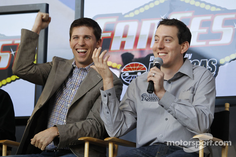 Denny Hamlin and Kyle Busch, Joe Gibbs Racing Toyota