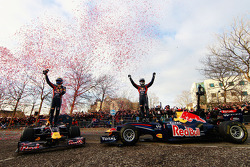 Mark Webber and Sebastian Vettel, Red Bull Racing