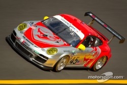 #45 Flying Lizard Motorsports with Wright Motorsports Porsche GT3: Jorg Bergmeister, Patrick Long, Seth Neiman, Mike Rockenfeller