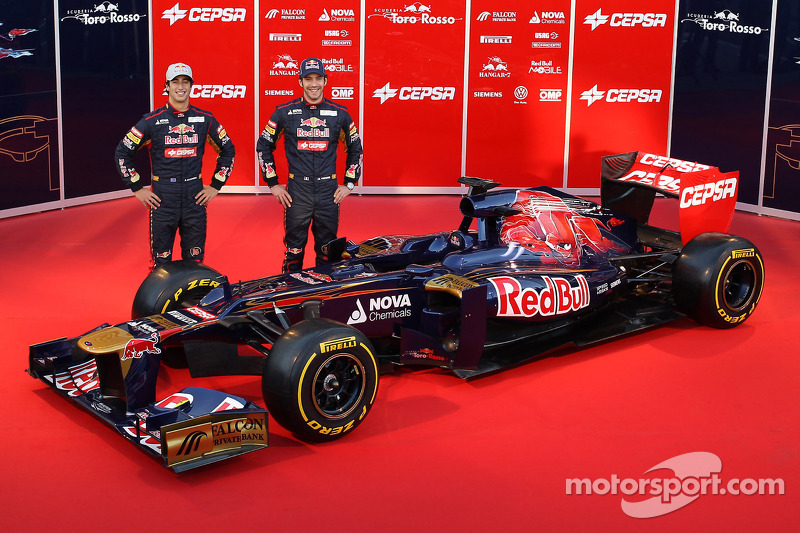 Daniel Ricciardo, Scuderia Toro Rosso y Jean-Eric Vergne, Scuderia Toro Rosso