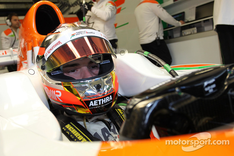 Jules Bianchi, Sahara Force India Formula One Team, pilote d'essais