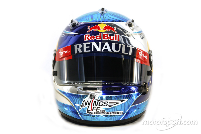 Sebastian Vettel, Red Bull Racing helmet