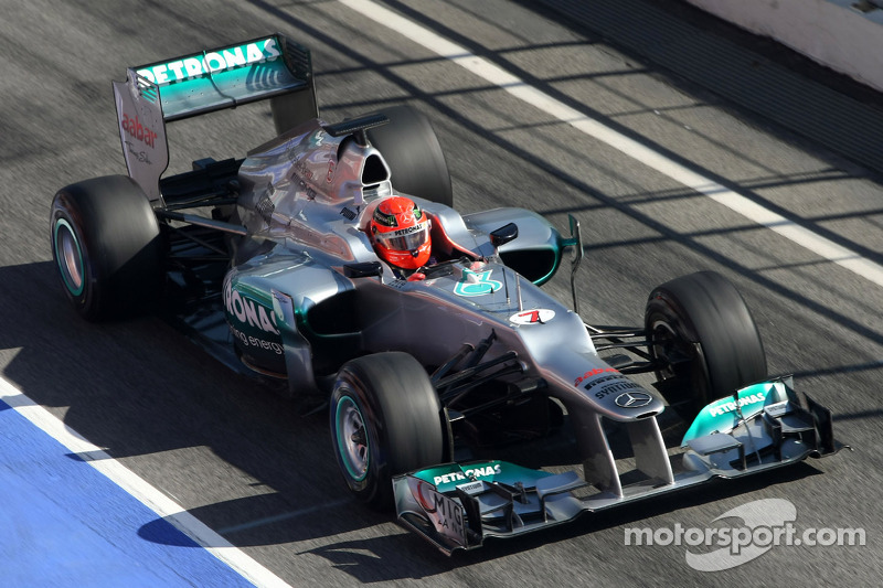 Michael Schumacher, Mercedes GP 