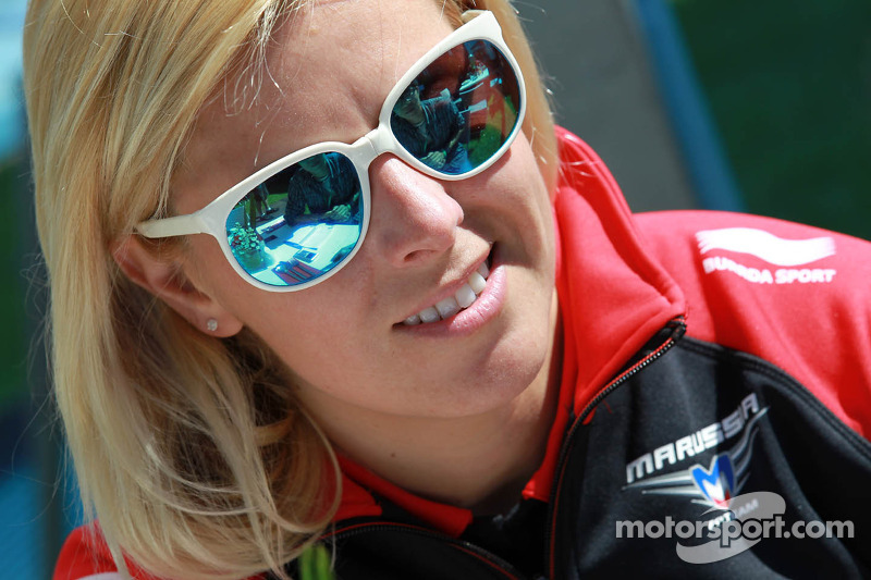 März 2012: Maria de Villota wird Testfahrerin beim Formel-1-Team Marussia