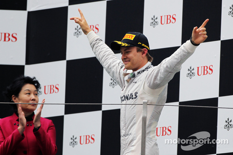 Podium: 1. Nico Rosberg, Mercedes AMG F1