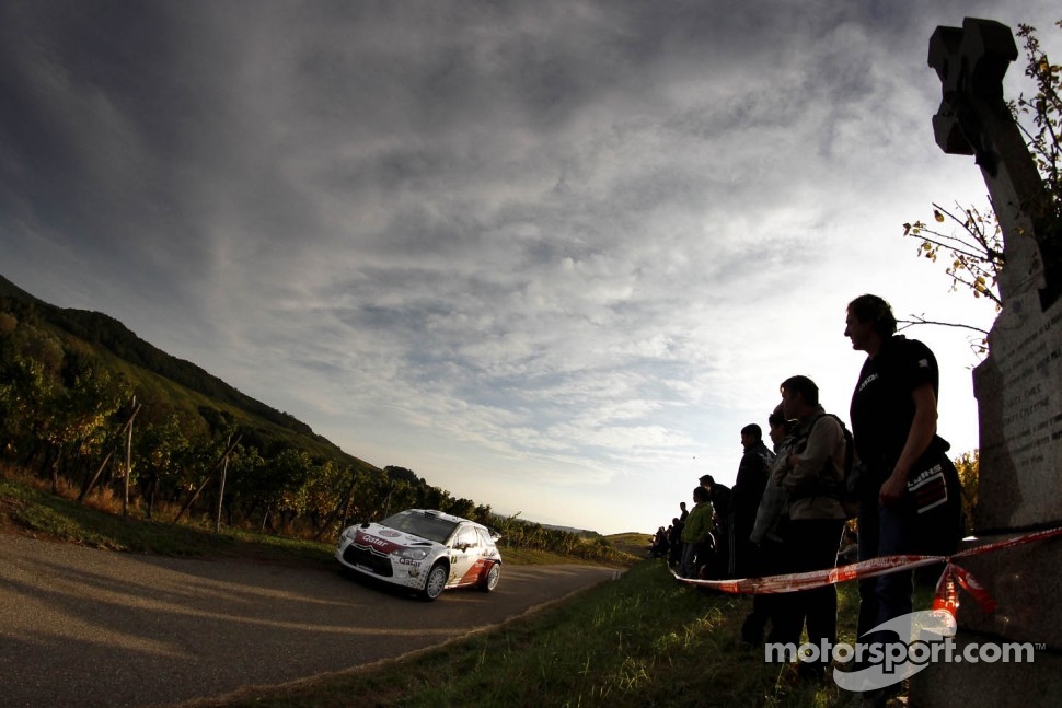 Nasser Al-Attiyah and Giovanni Bernacchini, Citroën DS3 WRC, Qatar World Rally Team