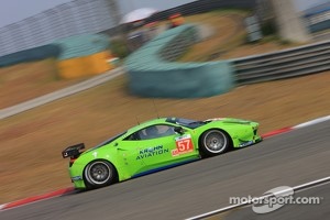 #57 Krohn Racing Ferrari F458 Italia: Nic Jonsson, Tracy Krohn, Michele Rugolo