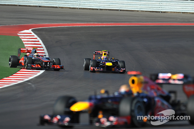Lewis Hamilton, McLaren, Mark Webber, Red Bull Racing