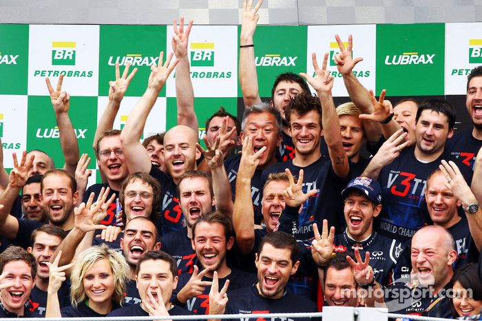 Sebastian Vettel, Red Bull Racing, campeón del mundo de F1 2012