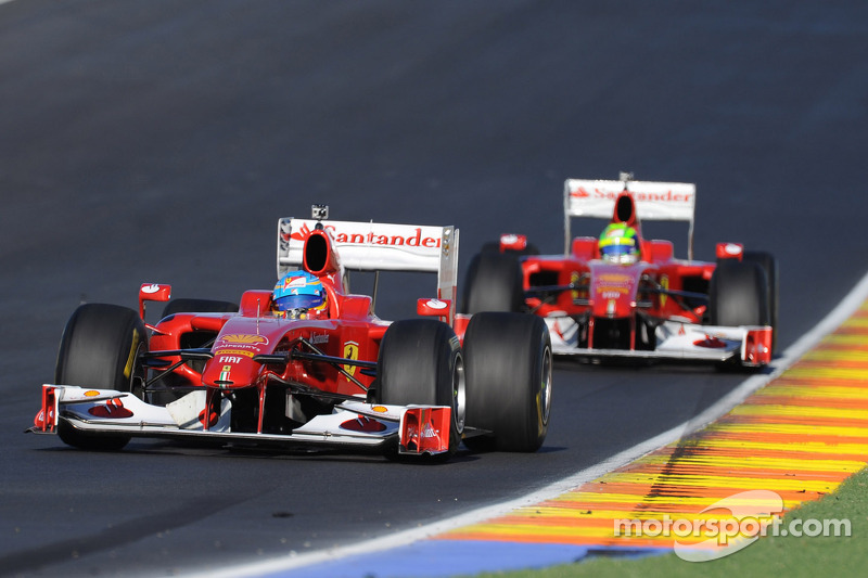 Felipe Massa y Fernando Alonso, Scuderia Ferrari