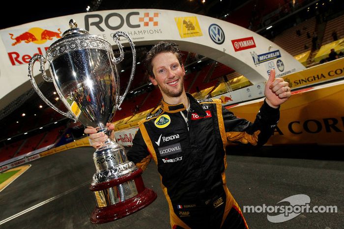 Campeón de la Race of Champions 2012: Romain Grosjean 
