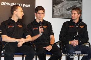 Wayne Taylor Racing drivers Max Angelelli, Jordan Taylor and Ryan Hunter-Reay