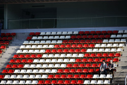 Deux fans dans la tribune