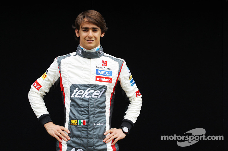 2013 Esteban Gutiérrez, Sauber previo al debut en el GP de Australia