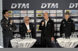 Torger Christian; Toto Wolff, Mercedes-Benz; Hans Werner Aufrecht, DTM; Dr. Wolfgang Ullrich, Audi Sport; Jens Marquardt, BMW Motorsport