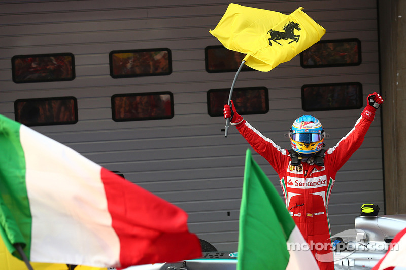 1e plaats Fernando Alonso, Ferrari