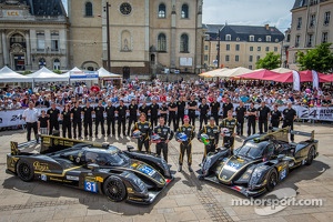 #31 Lotus Praga LMP2 Lotus T128: Kevin Weeda, Christophe Bouchut,#32 Lotus Praga LMP2 Lotus T128: Thomas Holzer, Dominik Kraihamer, Jan Charouz